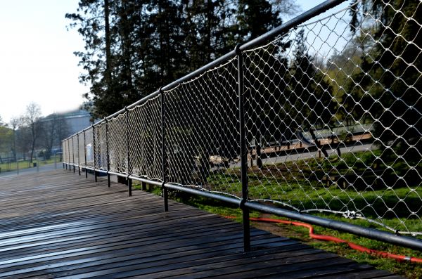 Galvanized Fence Installation