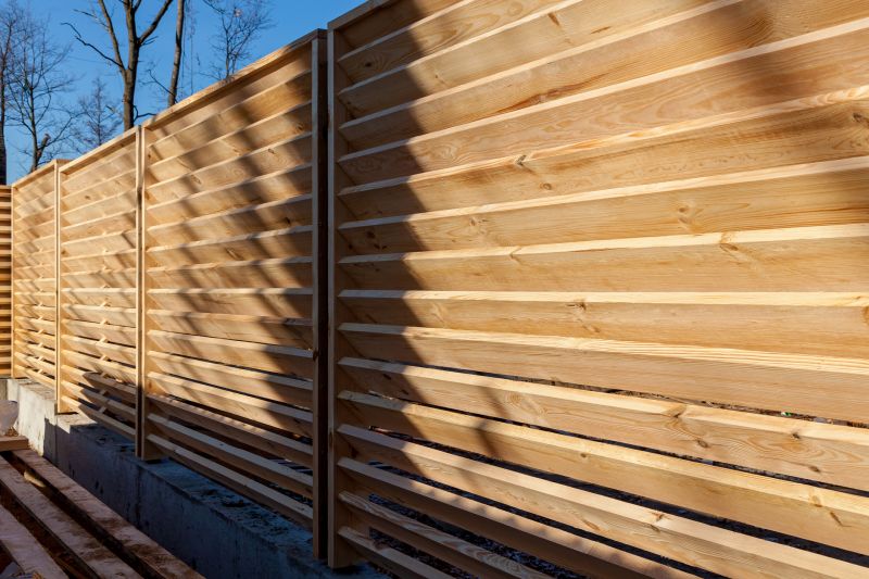 Pine Fence Installation